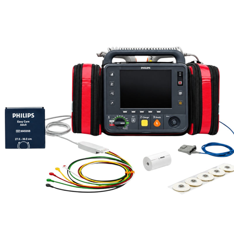 Philips HeartStart Intrepid ECG SpO2 NIBP ETCO2 monitor