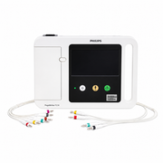 Philips PageWriter TC10 12 Channel Portable ECG Machine with 7-inch touchscreen, Philips DXL ECG interpretation, thermal printer, and wireless connectivity