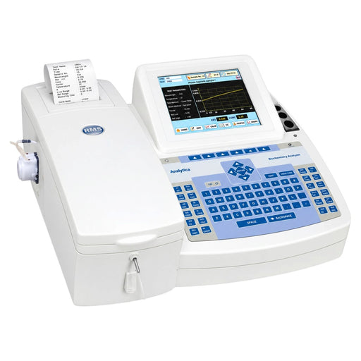 RMS Analytica 705i semi automatic biochemistry analyzer for clinical chemistry and diagnostic laboratory testing