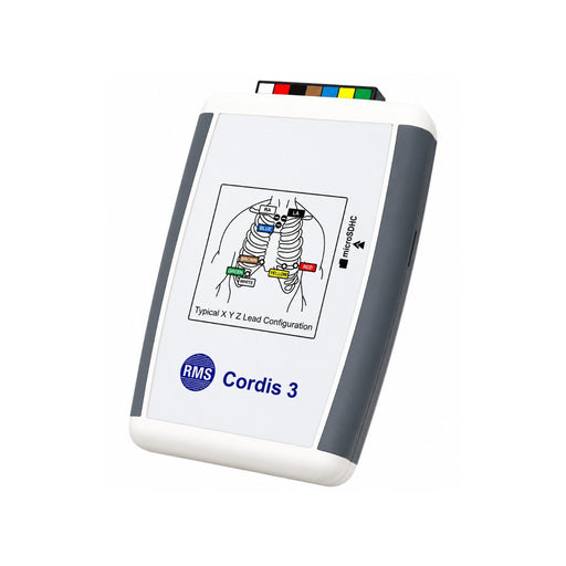 RMS Cordis-3 3-channel ECG Holter monitor for 24-hour cardiac monitoring
