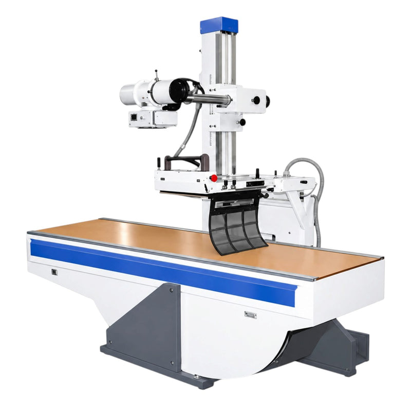Optional vertical Bucky stand, second X-ray tube and IITV system for RMS MDX-500