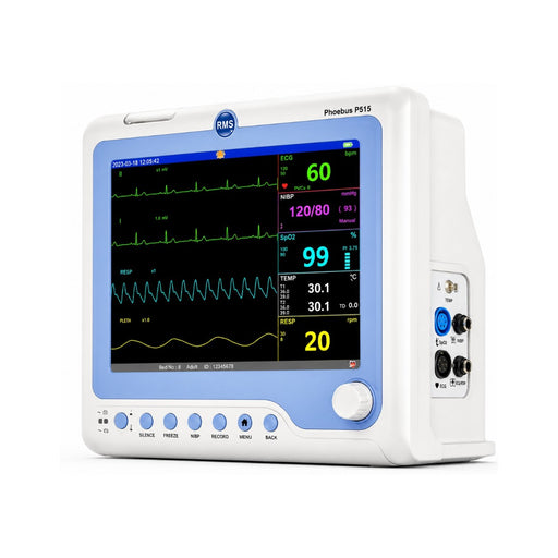 RMS Phoebus P515 multipara patient monitor with 12.1-inch color display