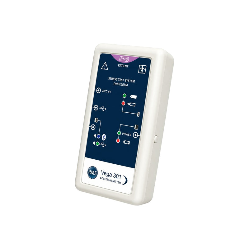 RMS Vega 301 TMT Machine with wireless ECG acquisition for hospitals and cardiology diagnostic centres