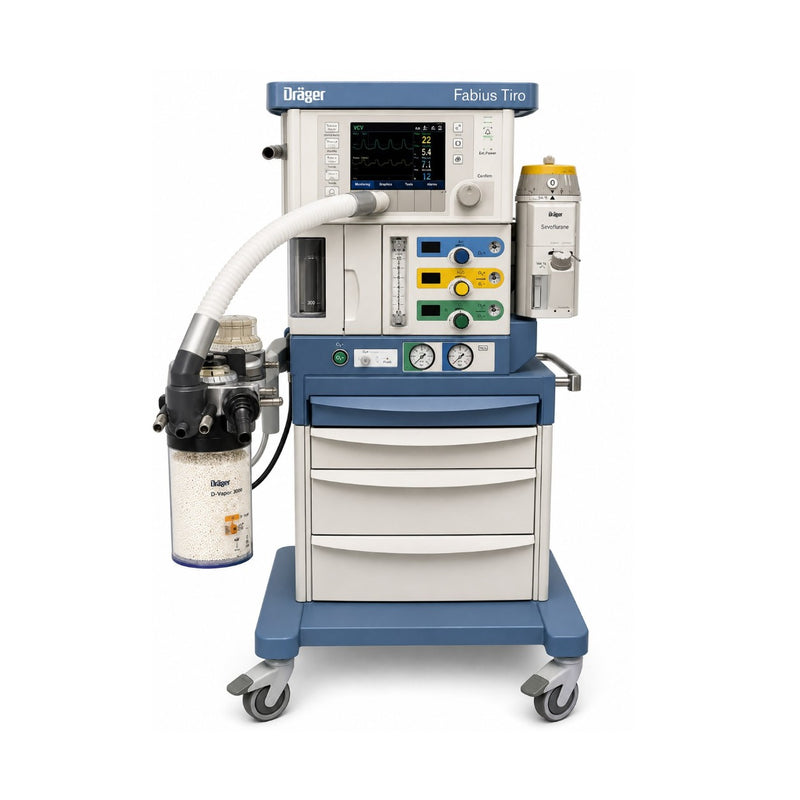 Refurbished Dräger Fabius Tiro anesthesia workstation