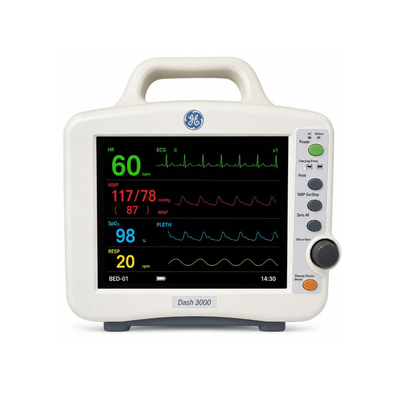 Refurbished GE Dash 3000 patient monitor