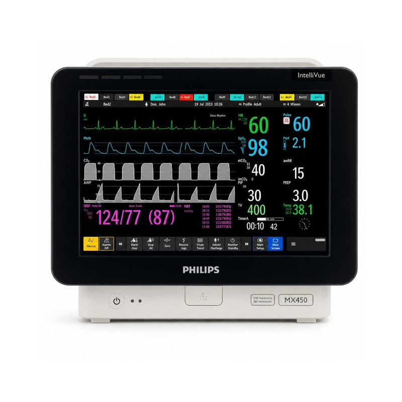 Refurbished Philips IntelliVue MX450 patient monitor