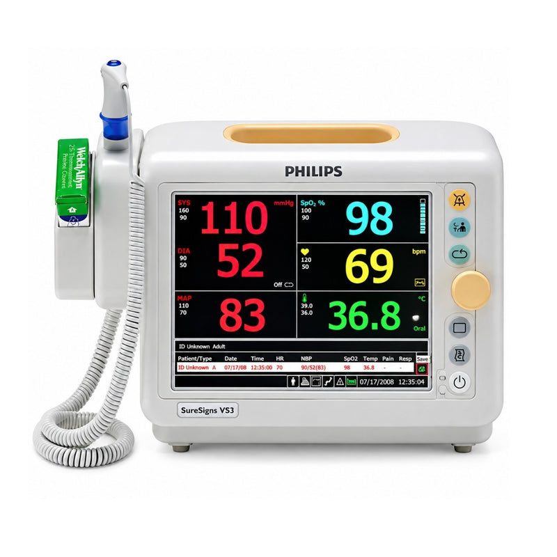 Refurbished Philips SureSigns VS3 vital signs monitor