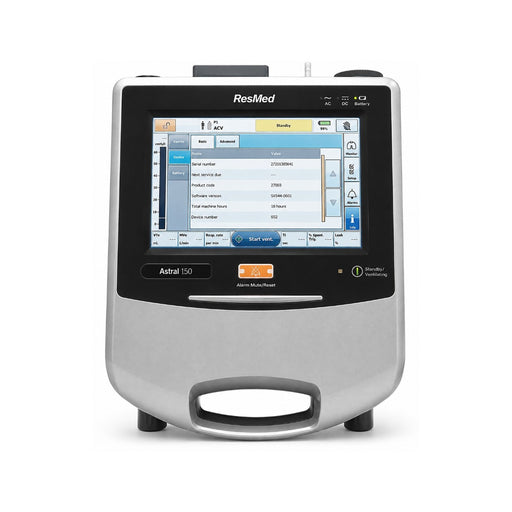refurbished ResMed Astral 150 ventilator for ICU use