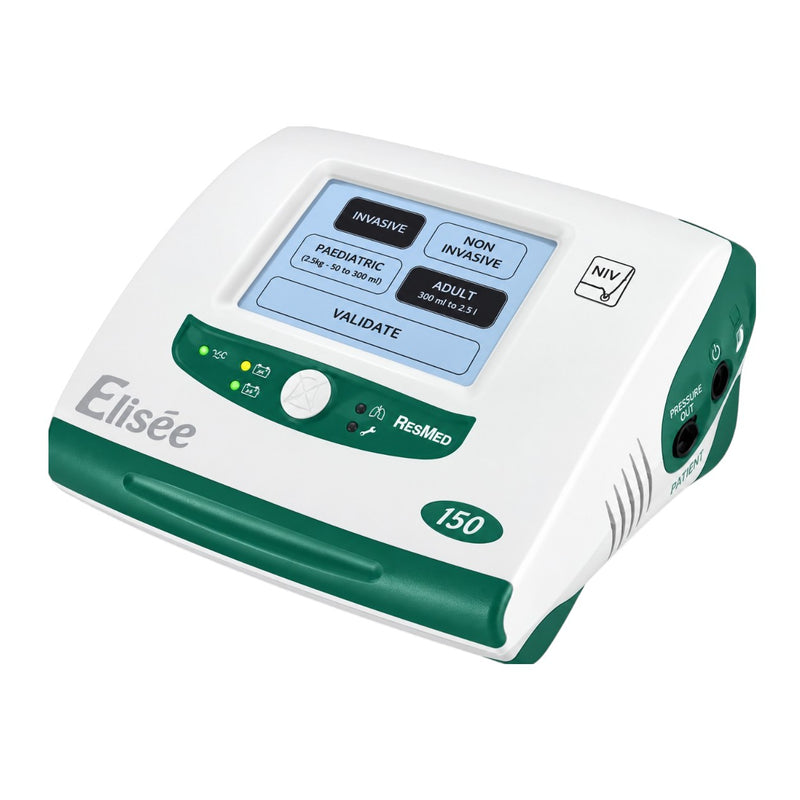Refurbished ResMed Elisée 150 portable mechanical ventilator