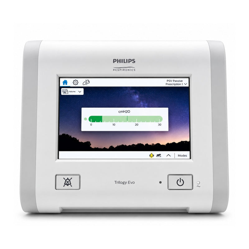 Refurbished Philips Trilogy Evo portable mechanical ventilator