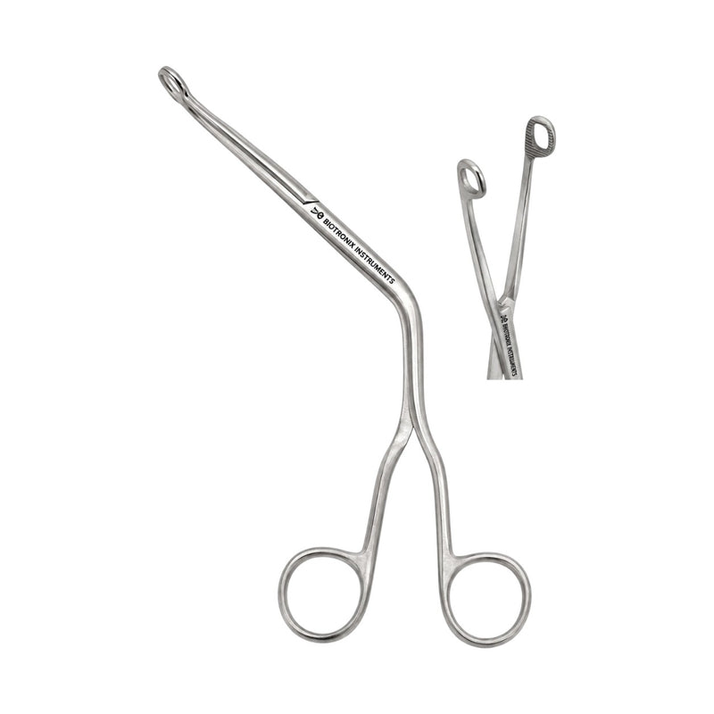 Stainless steel Magill airway forceps for clinical procedures