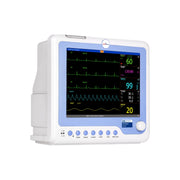 Buy RMS Phoebus P515 Multipara Patient Monitor with ECG, SpO₂, NIBP, RESP, Temperature, optional EtCO₂ & IBP online at Health Yantra Store.