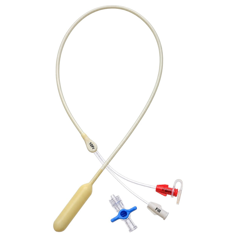 Urodynamic catheter for bladder urethral and abdominal pressure measurement