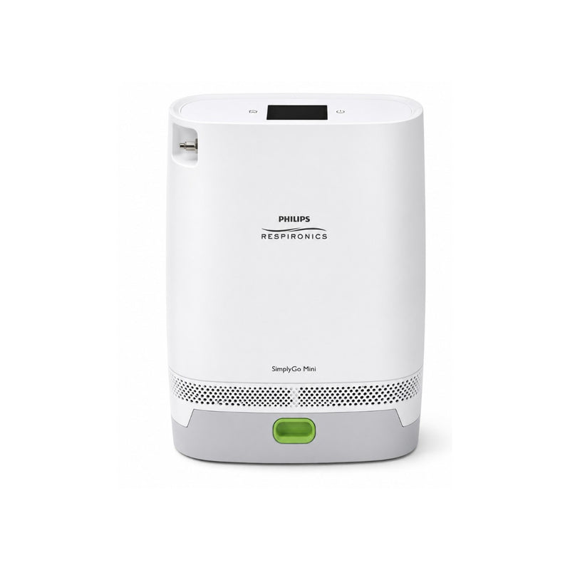 SimplyGo Mini portable oxygen concentrator with rechargeable lithium-ion battery