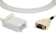 White SpO₂ extension adapter cable referencing Masimo LNCS compatibility