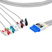 Spacelabs 5- Adult ECG leadwire for Philips MP-20 monitoring setups