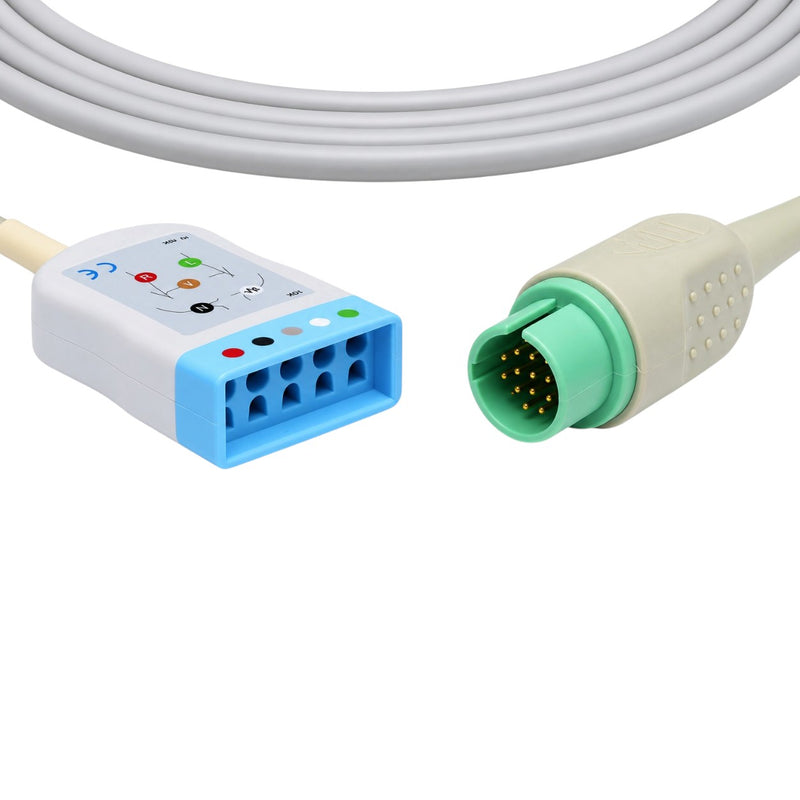 Spacelabs 5 Lead ECG Cable monitor trunk cable for adult patients