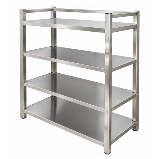 APS Stainless Steel Medical Storage Rack with 5 Shelves