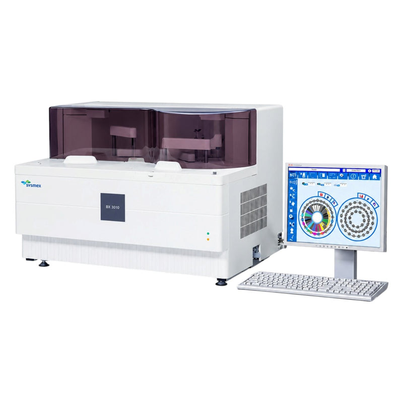 Sysmex BX-3010 biochemistry analyzer with capacity for 40 sample tubes and additional sample cups