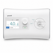 Yuwell YH-550 Auto CPAP Machine with integrated heated humidifier, 3.5-inch LCD display, APAP technology and silent high-performance motor