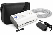 Yuwell YH-550 Auto CPAP Machine with integrated heated humidifier, 3.5-inch LCD display, APAP technology and silent high-performance motor