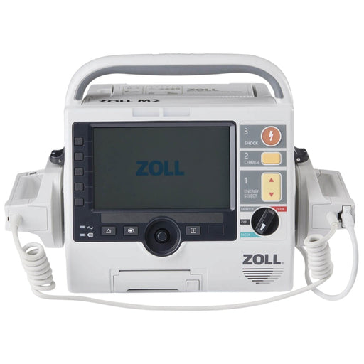 ZOLL M2 external defibrillator paddles with pediatric electrodes