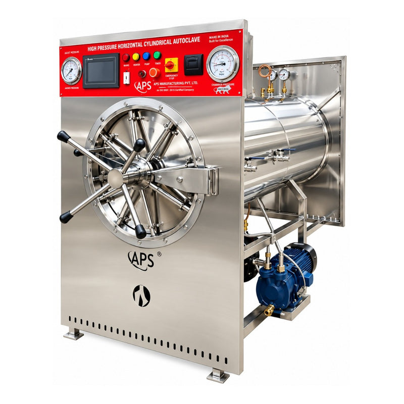 APS Steam Sterilizer Horizontal Cylindrical