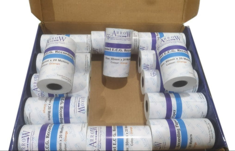 arrow-ecg-paper-roll-80mm-20mtr