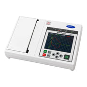 Clarity SpiroTech Plus PFT machine touchscreen interface displaying FVC test parameters