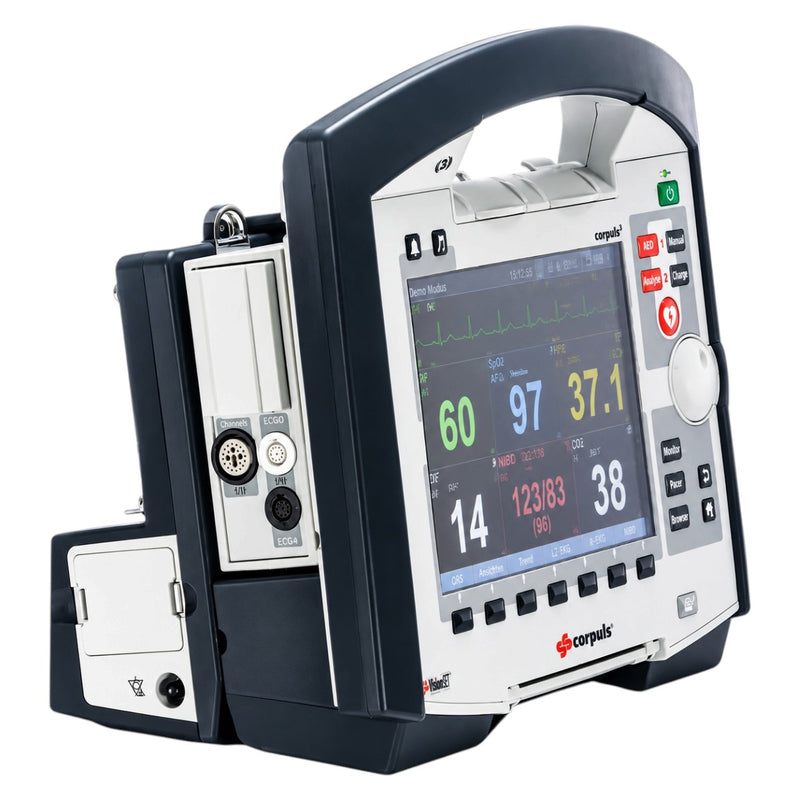 corpuls3 modular working triangle monitor patient box defibrillator