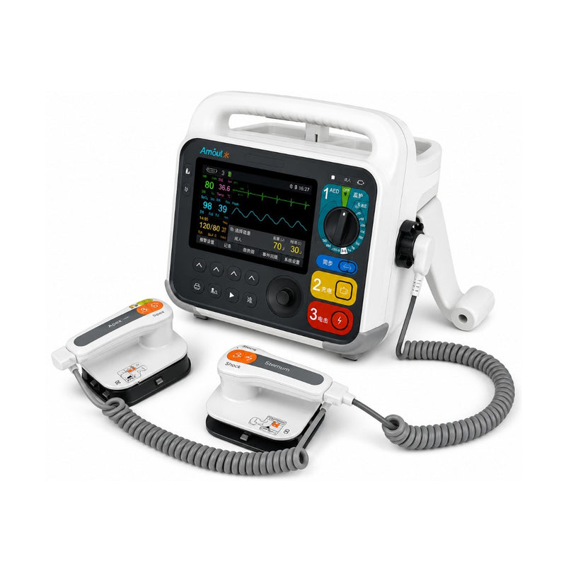 i2 4-in-1 defibrillator with 7-inch high-definition display