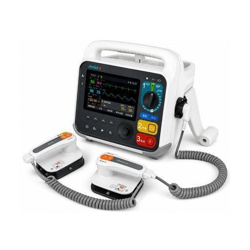 i2 4-in-1 defibrillator with 7-inch high-definition display