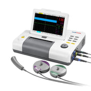 LuckCome Cardiotocography (CTG) fetal monitor for monitoring fetal heart rate, uterine contractions and twin pregnancies