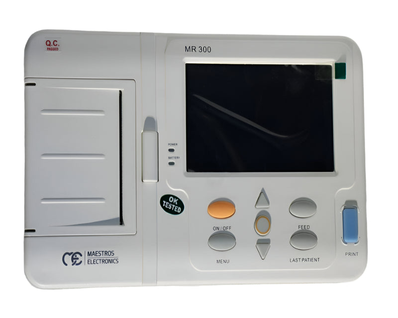 maestros mr 300 ecg machine 3 channel
