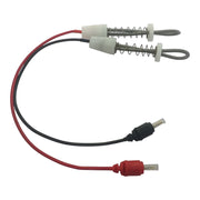 30cm flexible twisted lead wires with connectors for Medicaid Neurostim and Neuroperfect EMG machines