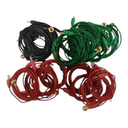 Medicaid gold-plated EEG disk electrodes set of 25 with 1.25M PU wire for neurodiagnostic testing
