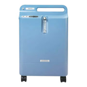 Philips EverFlo 5 LPM oxygen concentrator front view showing compact design and flow meter