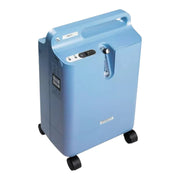 Side profile of Philips Respironics EverFlo oxygen concentrator highlighting its lightweight 14kg build