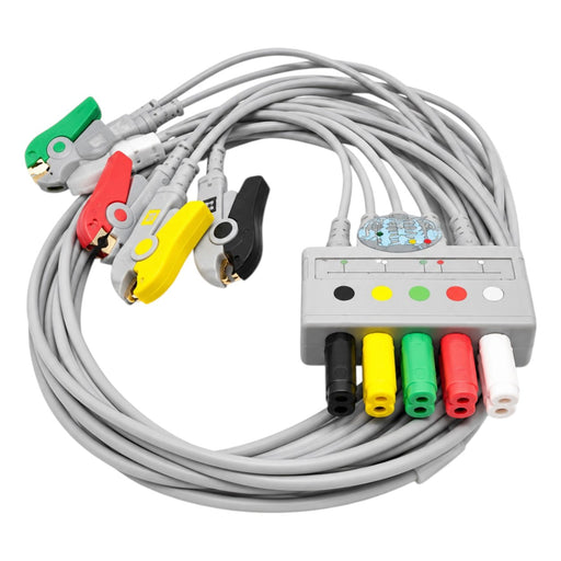 Siemens ECG leadwire set for adult patients, available in 5-lead configurations